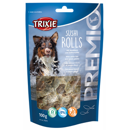 Ласощі для собак Trixie Premio Sushi Rolls, з рибою, 100 г