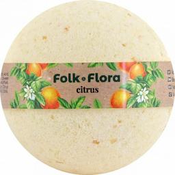 Бомбочка для ванни Folk & Flora Цитрус 130 г