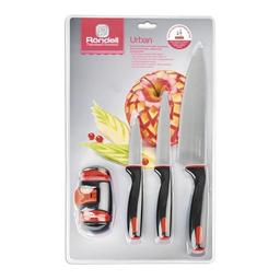 Набір кухонних ножів Rondell Urban, 4 предмета (6422579)