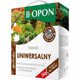 Удобрение гранулированное Biopon универсальное осеннее, 3 кг