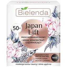Нічний зміцнюючий крем Bielenda Japan Lift проти зморшок, 50+, 50 мл