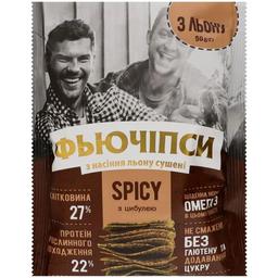 Чипсы Фьючіпси Spicy из семян льна 50 г (834363)