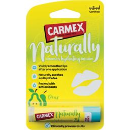 Бальзам для губ в стике Carmex Naturally со вкусом груши 4.25 г