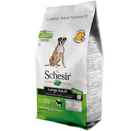 Монопротеїновий сухий корм для собак великих порід Schesir Dog Large Adult Lamb з ягням 12 кг