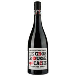 Вино Le Gros Rouge Qui Tache Castelet De Canon Leveque 2021 IGP Pays D'Oc, красное, сухое, 0,75 л