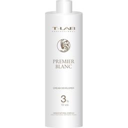 Крем-проявник T-LAB Professional Premier Blanc Cream developer 3%, 10 vol 1 л