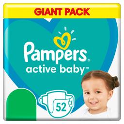 Подгузники Pampers Active Baby 7 (15+ кг), 52 шт.