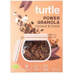 Сніданок сухий Turtle Granola Кокос та какао 350 г