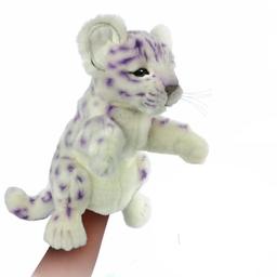 М'яка іграшка на руку Hansa Puppet Сніжний леопард, 32 см, (7849)