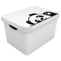 Коробка Qutu Style Box Pet, 20 л, 41х30х24см, белый (STYLE BOX с/к PET 20л.)
