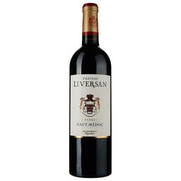 Вино Chateau Liversan Haut Medoc 2017 красное сухое 0.75 л