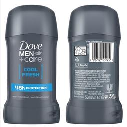 Антиперспирант-карандаш Dove Men+Care Прохладная свежесть, 50 мл