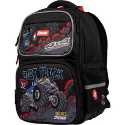 Рюкзак шкільний 1 Вересня S-105 Monster Track, черный (555098)