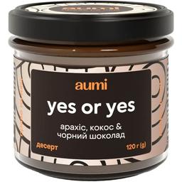 Десерт Aumi Yes or Yes арахисово-шоколадный, 120 г (885551)