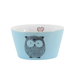Салатник Limited Edition Owl Funny, цвет синий, 480 мл (6583569)