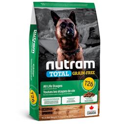 Сухий корм для собак Nutram - T26 Total GF Холистик, з ягням та сочевицею, беззерновий, 20 кг (T26_(20kg)