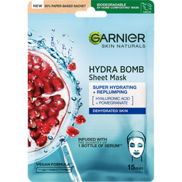 Тканевая маска для лица Garnier Skin Naturals Увлажнение + АкваБомба, 32 мл (C5512801)