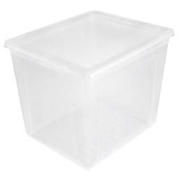 Ящик для хранения Keeeper Clearbox с крышкой, 30 л, прозрачный (2236)