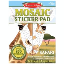 Мозаїчні наклейки Melissa & Doug Сафарі (MD30160)