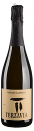 Игристое вино Marco De Bartoli Terzavia Metodo Classico 2018, белое, экстра-брют, 11,5%, 0,75 л