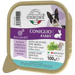 Вологий корм для собак Marpet Aequilibriavet, з кроликом, 100 г