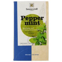Чай трав'яний Sonnentor М'ята органічний, 18 пакетиків