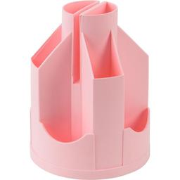 Підставка-органайзер для канцелярських приладів Axent Pastelini 11 відділень 10.3x13.5 см рожева (D3003-10)
