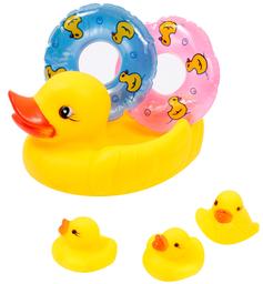 Іграшка для купання Lindo Каченя-рятувальник (P 261)