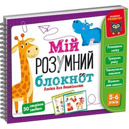Игра развивающая Vladi Toys Академия развития Мой умный блокнот: логика для дошкольников (VT5001-02)