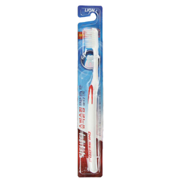 Зубная щетка для слабых десен Lion Dr.Sedoc Super Slim Toothbrush мягкая щетина красная 1 шт.