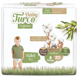 Подгузники детские Baby Turco 6 (16+ кг), 20 шт. (8682241200078)