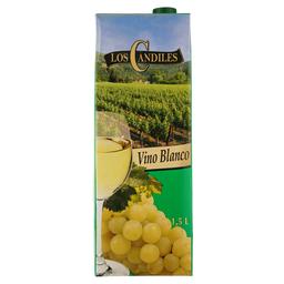Вино Los Candiles, біле, сухе, 1.5 л