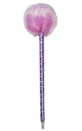 Ручка кулькова Offtop Помпон, фіолетовий (833893)