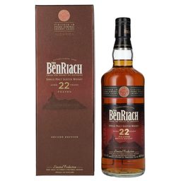 Виски BenRiach Peated PX Albariza Single Malt Scotch Whisky 22 года, в подарочной упаковке, 46%, 0,7 л