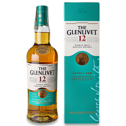 Віскі The Glenlivet 12 yo, в подарунковій упаковці, 40%, 0,7 л (605410)