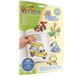Раскраска Crayola Mini Kids Транспорт, с наклейками, 32 страницы (25-6938)