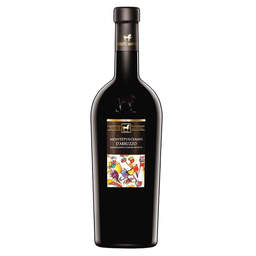 Вино Ulisse Montepulciano D’Abruzzo DOP, червоне, напівсухе, 14%, 0,75 л
