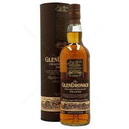 Віскі Glendronach Traditionally Peated Single Malt Scotch Whisky 48% 0.7 л в тубусі