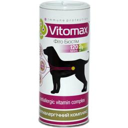 Противоаллергенный комплекс витаминов Vitomax для собак, 120 таблеток