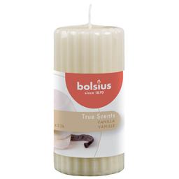 Свічка Bolsius True scents Ваніль стовпчик, 12х5,8 см, білий (266775)