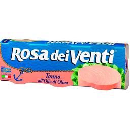 Набор тунца Callipo Rosa dei Venti в оливковом масле 240 г (3 шт. х 80 г)