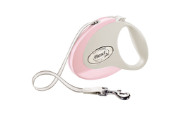 Повідець-рулетка Flexi Style M, для собак до 25 кг, стрічка 5 м, рожевий (COM.251.RO)