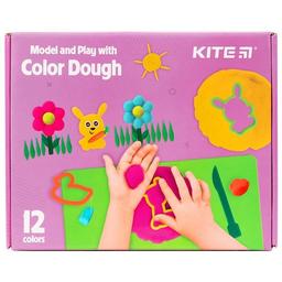 Набір Kite Ліпи і розвивайся 12 кольорів з інструментами (K21-325-01)