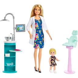 Ігровий набір Barbie You Can Be Anything Стоматологіня, 29 см