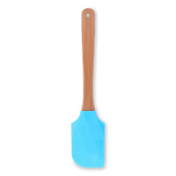 Лопатка силиконовая Offtop, 25 см, голубой (834991)