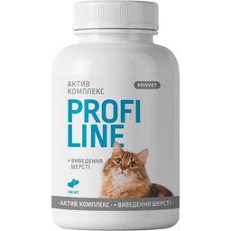 Витамины для кошек ProVET Profiline Актив комплекс + выведение шерсти 180 таблеток