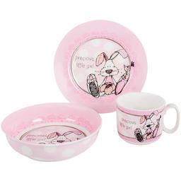 Детский набор посуды Lefard, розовый (985-047)