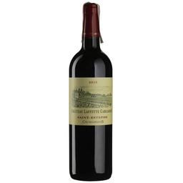 Вино Chateau Laffitte-Carcasset 2016, красное, сухое, 0,75 л