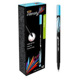 Фломастеры BIC Intensity Fine, голубой, 12 шт. (942067)