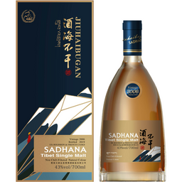 Виски Jiu Hai Bu Gan Sadhana Vintage 2006 Single Malt Tibet Whisky, 43%, 0,7 л
